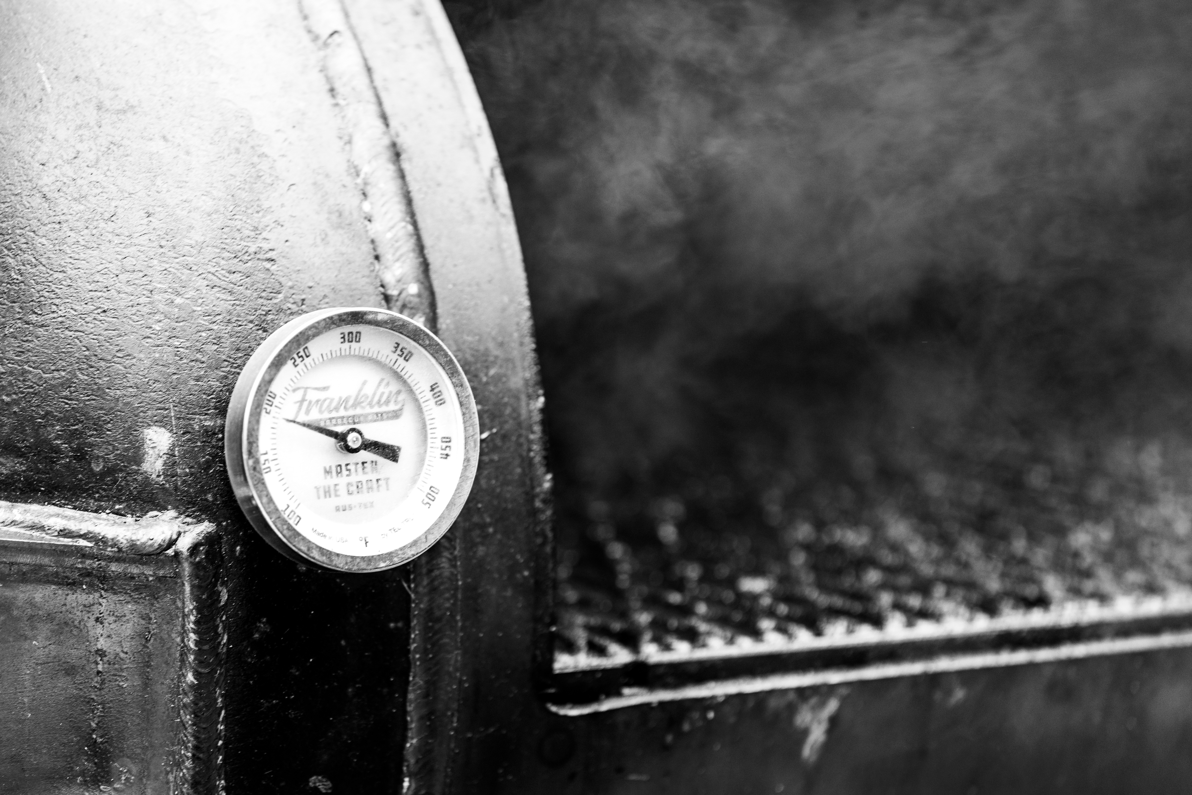 Franklin smoker thermometer reading temperature